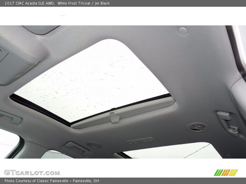 White Frost Tricoat / Jet Black 2017 GMC Acadia SLE AWD