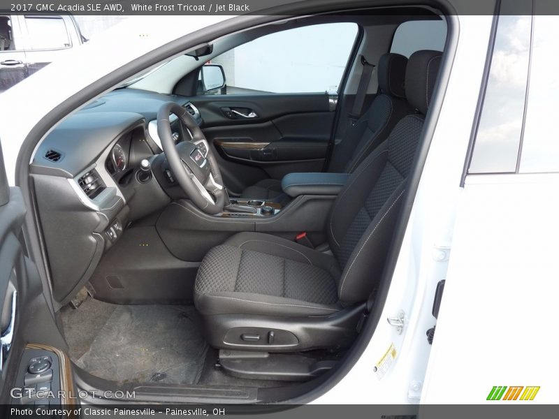 White Frost Tricoat / Jet Black 2017 GMC Acadia SLE AWD