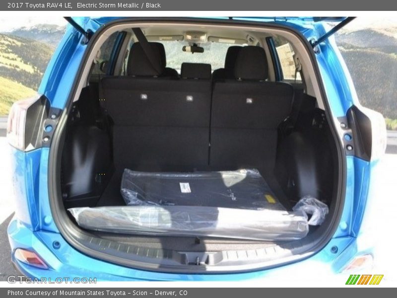 Electric Storm Metallic / Black 2017 Toyota RAV4 LE