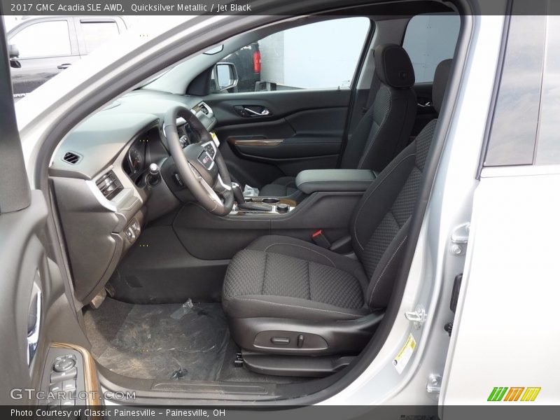 Quicksilver Metallic / Jet Black 2017 GMC Acadia SLE AWD