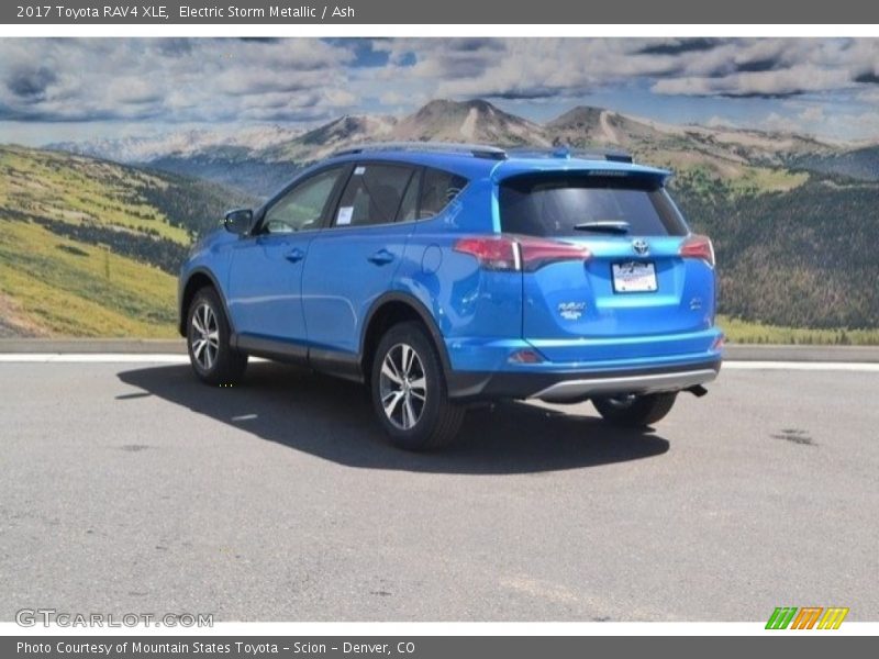 Electric Storm Metallic / Ash 2017 Toyota RAV4 XLE