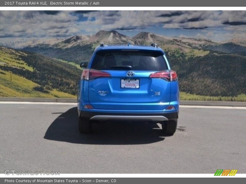 Electric Storm Metallic / Ash 2017 Toyota RAV4 XLE