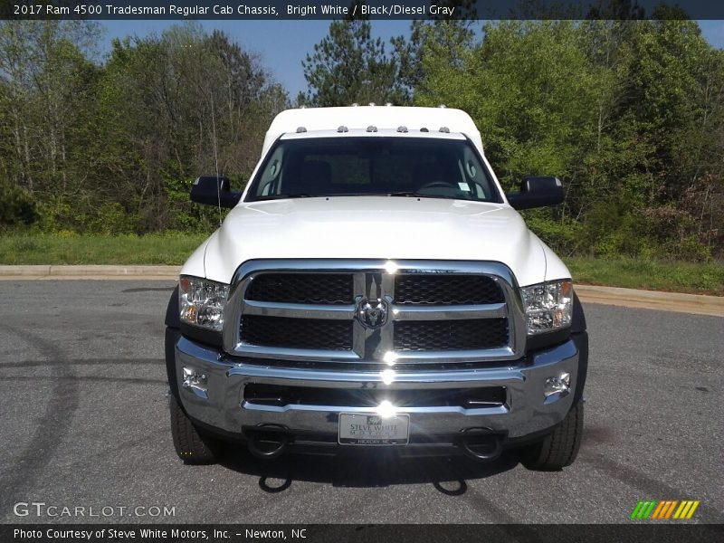 Bright White / Black/Diesel Gray 2017 Ram 4500 Tradesman Regular Cab Chassis