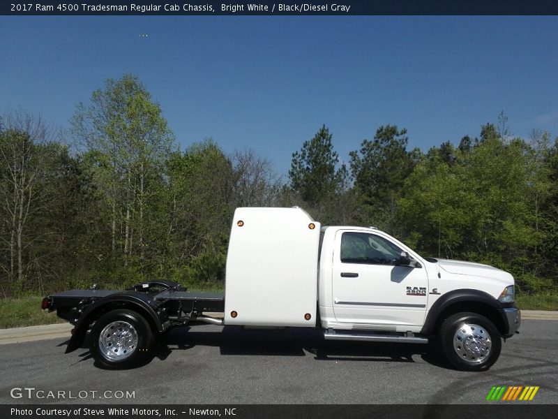 Bright White / Black/Diesel Gray 2017 Ram 4500 Tradesman Regular Cab Chassis