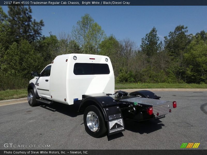 Bright White / Black/Diesel Gray 2017 Ram 4500 Tradesman Regular Cab Chassis