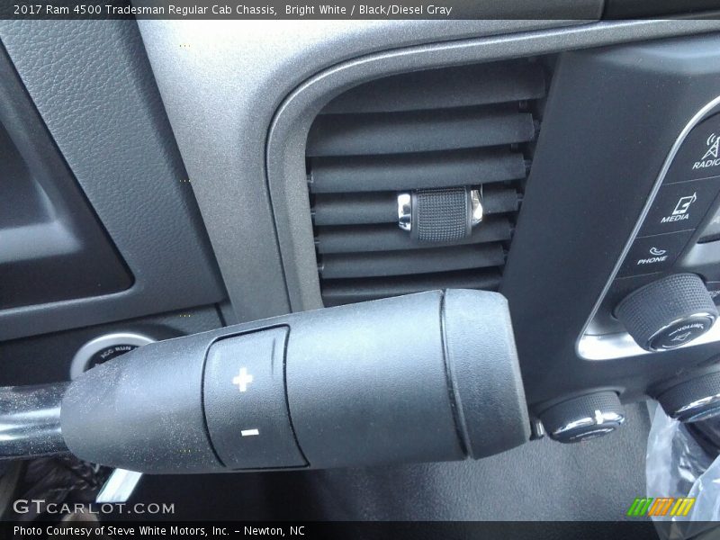Bright White / Black/Diesel Gray 2017 Ram 4500 Tradesman Regular Cab Chassis