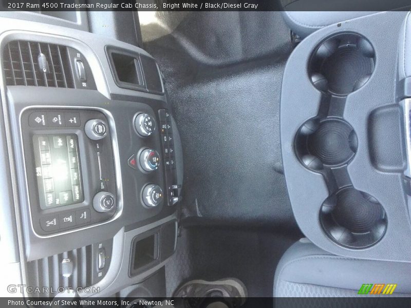 Bright White / Black/Diesel Gray 2017 Ram 4500 Tradesman Regular Cab Chassis