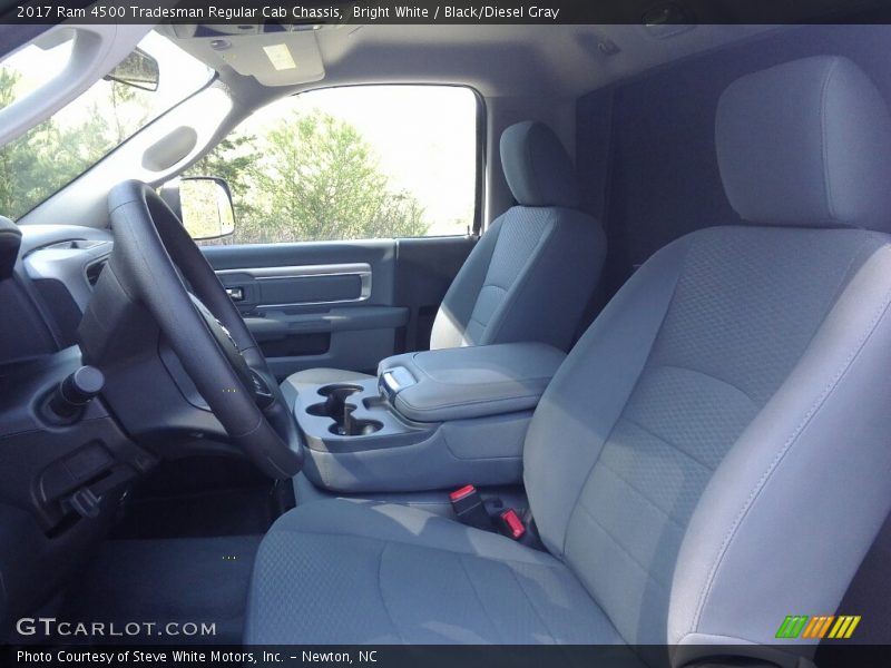 Bright White / Black/Diesel Gray 2017 Ram 4500 Tradesman Regular Cab Chassis