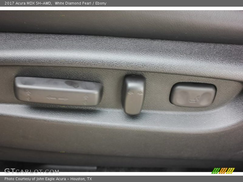 White Diamond Pearl / Ebony 2017 Acura MDX SH-AWD