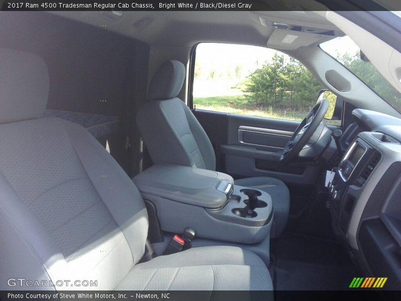 Bright White / Black/Diesel Gray 2017 Ram 4500 Tradesman Regular Cab Chassis