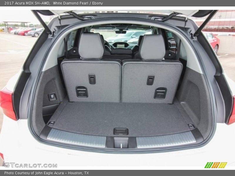 White Diamond Pearl / Ebony 2017 Acura MDX SH-AWD