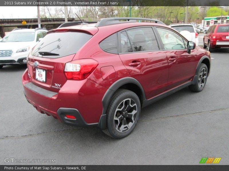 Venetian Red Pearl / Ivory 2013 Subaru XV Crosstrek 2.0 Premium