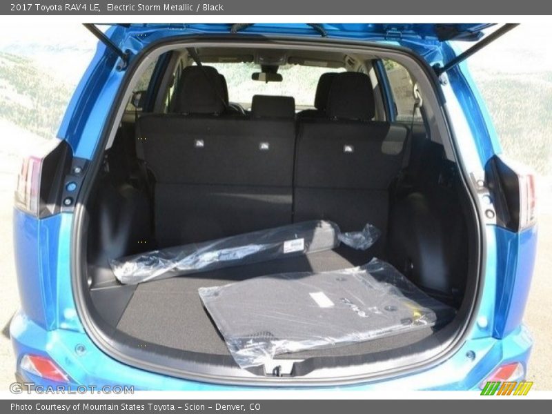 Electric Storm Metallic / Black 2017 Toyota RAV4 LE
