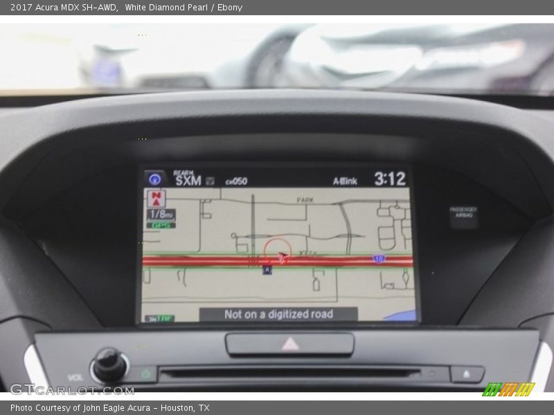 White Diamond Pearl / Ebony 2017 Acura MDX SH-AWD