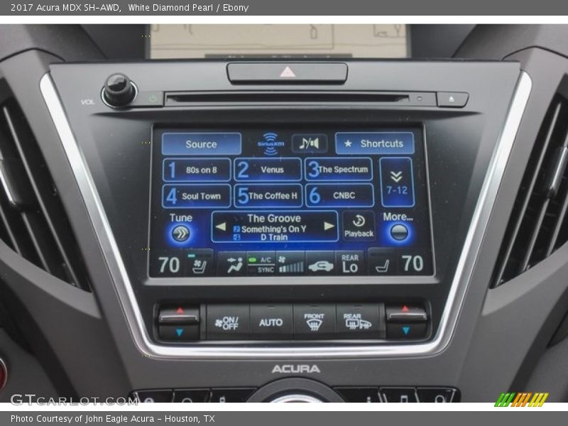 White Diamond Pearl / Ebony 2017 Acura MDX SH-AWD