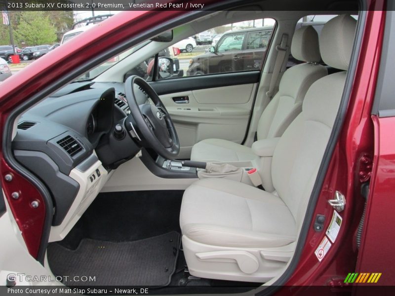 Venetian Red Pearl / Ivory 2013 Subaru XV Crosstrek 2.0 Premium