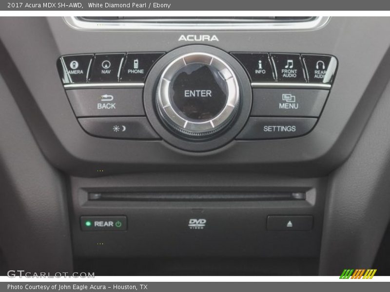 White Diamond Pearl / Ebony 2017 Acura MDX SH-AWD