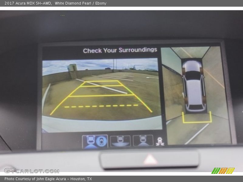 White Diamond Pearl / Ebony 2017 Acura MDX SH-AWD