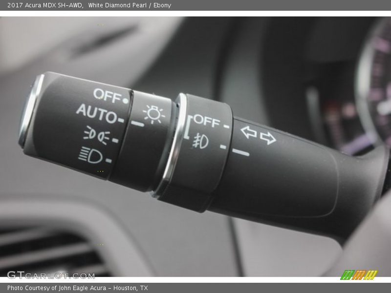 White Diamond Pearl / Ebony 2017 Acura MDX SH-AWD