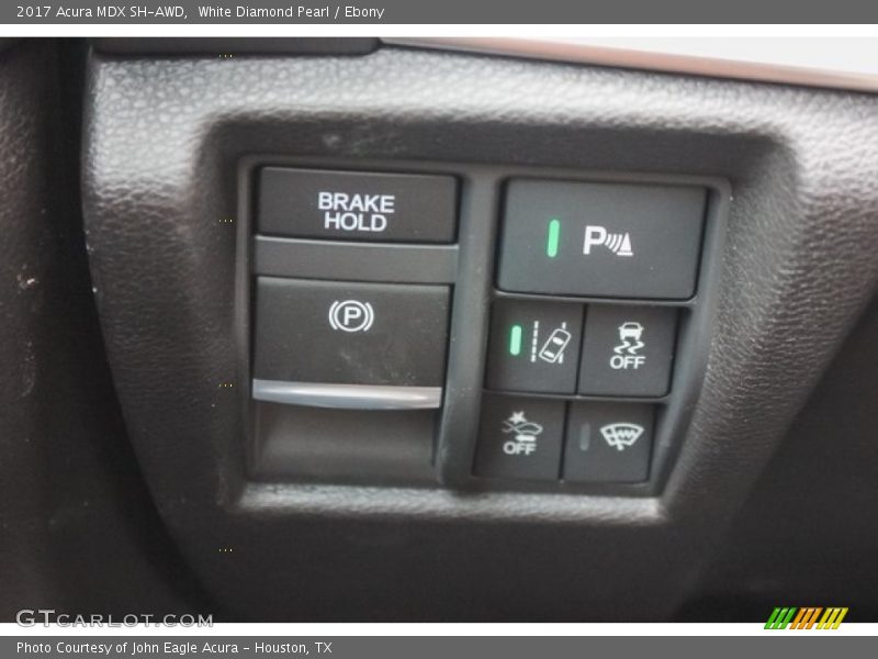 White Diamond Pearl / Ebony 2017 Acura MDX SH-AWD
