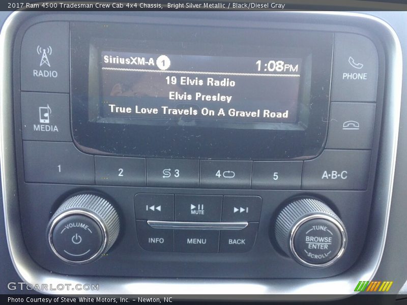 Bright Silver Metallic / Black/Diesel Gray 2017 Ram 4500 Tradesman Crew Cab 4x4 Chassis