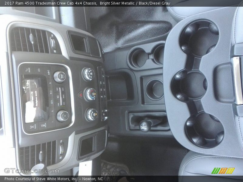 Bright Silver Metallic / Black/Diesel Gray 2017 Ram 4500 Tradesman Crew Cab 4x4 Chassis