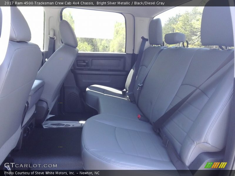 Bright Silver Metallic / Black/Diesel Gray 2017 Ram 4500 Tradesman Crew Cab 4x4 Chassis