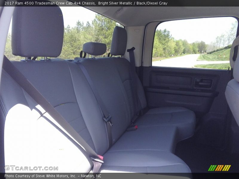 Bright Silver Metallic / Black/Diesel Gray 2017 Ram 4500 Tradesman Crew Cab 4x4 Chassis