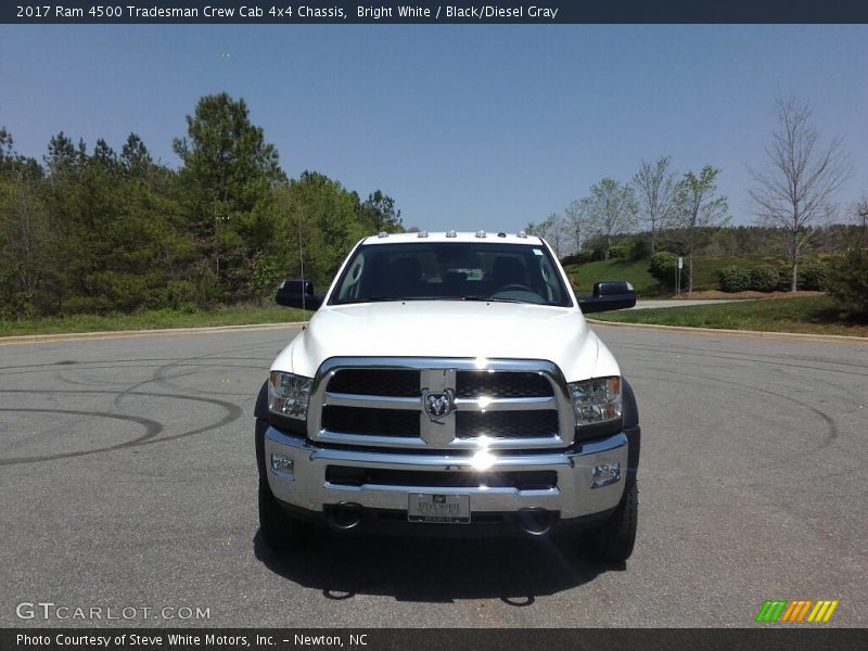 Bright White / Black/Diesel Gray 2017 Ram 4500 Tradesman Crew Cab 4x4 Chassis