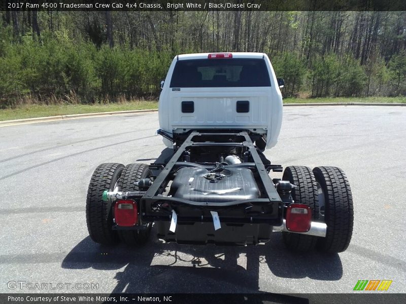 Bright White / Black/Diesel Gray 2017 Ram 4500 Tradesman Crew Cab 4x4 Chassis