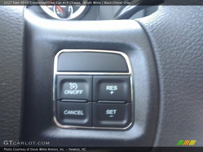 Bright White / Black/Diesel Gray 2017 Ram 4500 Tradesman Crew Cab 4x4 Chassis