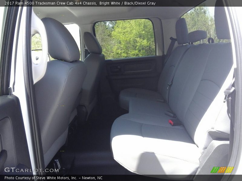 Bright White / Black/Diesel Gray 2017 Ram 4500 Tradesman Crew Cab 4x4 Chassis