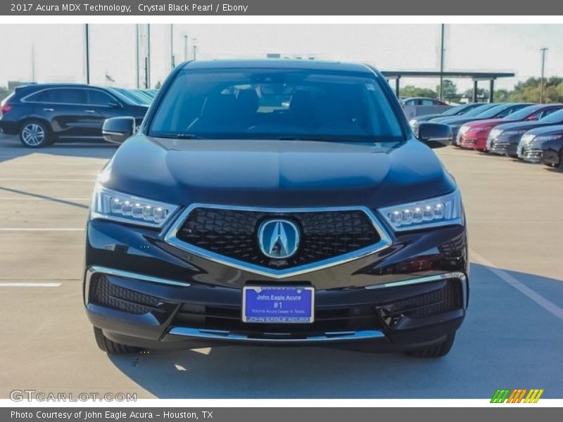 Crystal Black Pearl / Ebony 2017 Acura MDX Technology