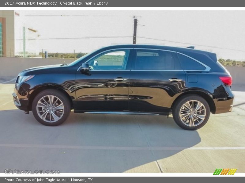 Crystal Black Pearl / Ebony 2017 Acura MDX Technology