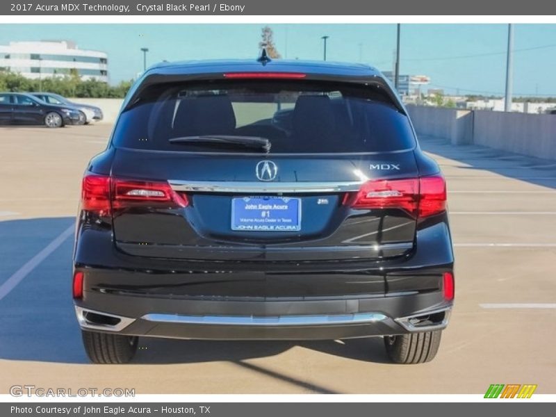 Crystal Black Pearl / Ebony 2017 Acura MDX Technology
