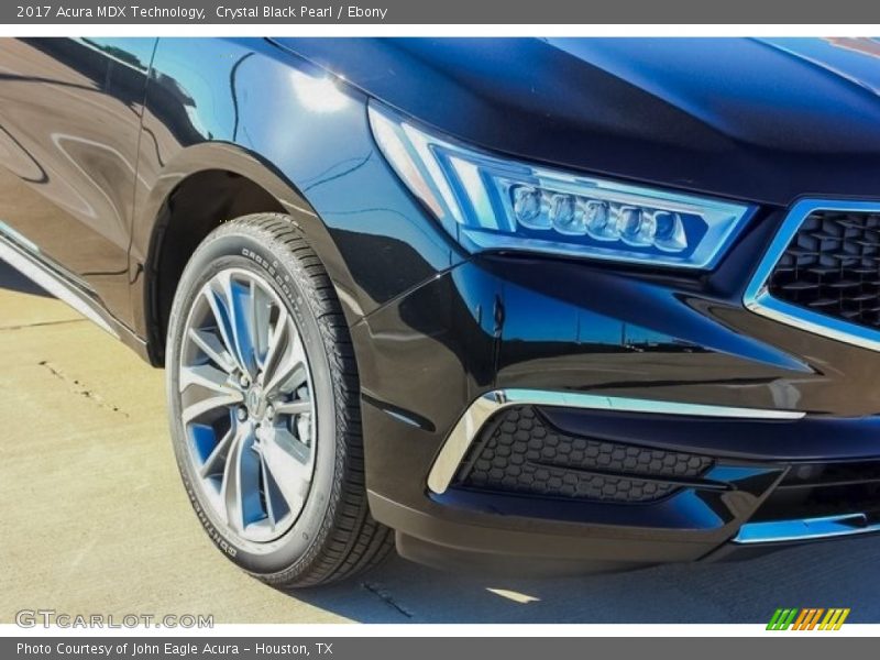 Crystal Black Pearl / Ebony 2017 Acura MDX Technology