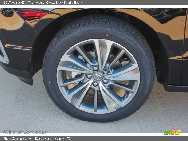 Crystal Black Pearl / Ebony 2017 Acura MDX Technology
