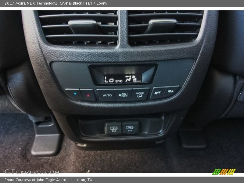 Crystal Black Pearl / Ebony 2017 Acura MDX Technology