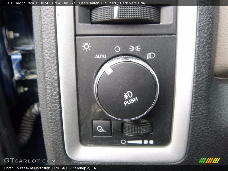 Deep Water Blue Pearl / Dark Slate Gray 2010 Dodge Ram 1500 SLT Crew Cab 4x4
