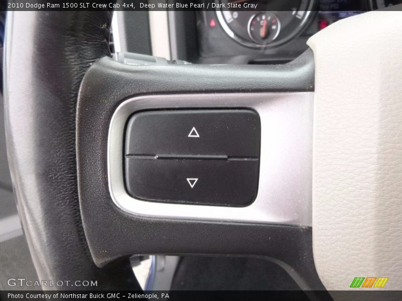 Deep Water Blue Pearl / Dark Slate Gray 2010 Dodge Ram 1500 SLT Crew Cab 4x4