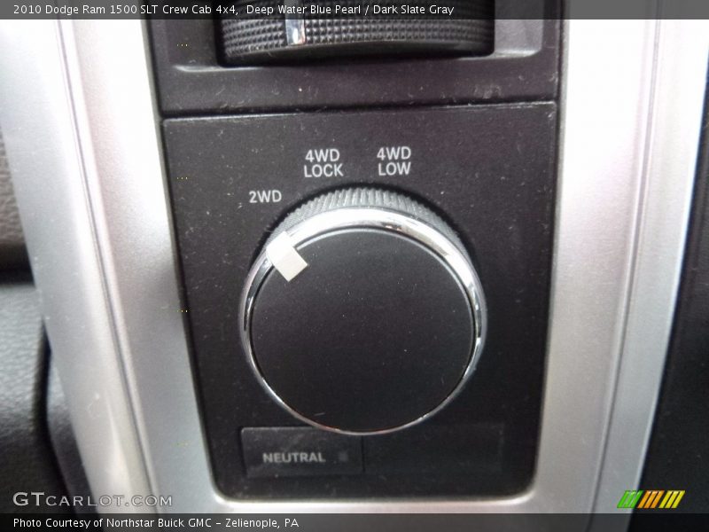 Deep Water Blue Pearl / Dark Slate Gray 2010 Dodge Ram 1500 SLT Crew Cab 4x4