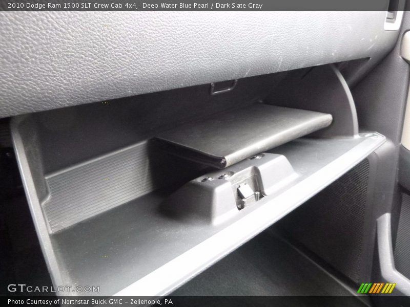 Deep Water Blue Pearl / Dark Slate Gray 2010 Dodge Ram 1500 SLT Crew Cab 4x4