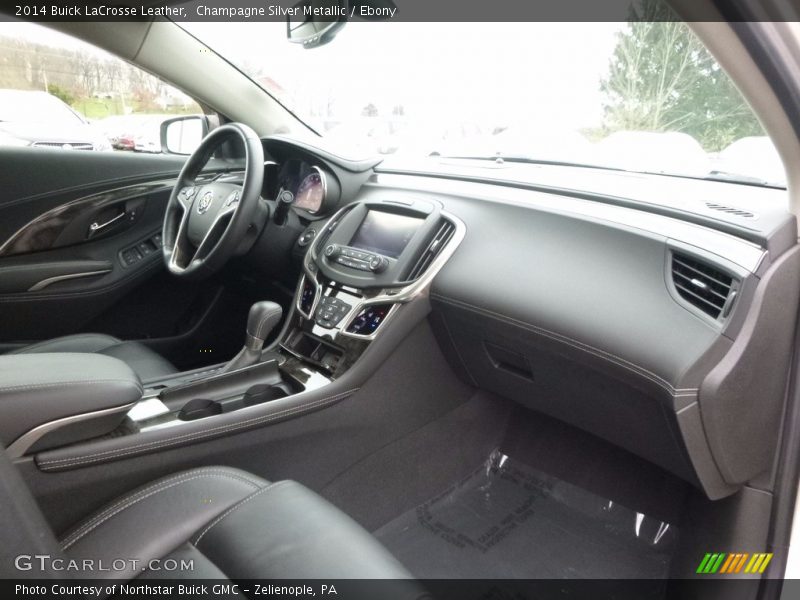 Champagne Silver Metallic / Ebony 2014 Buick LaCrosse Leather