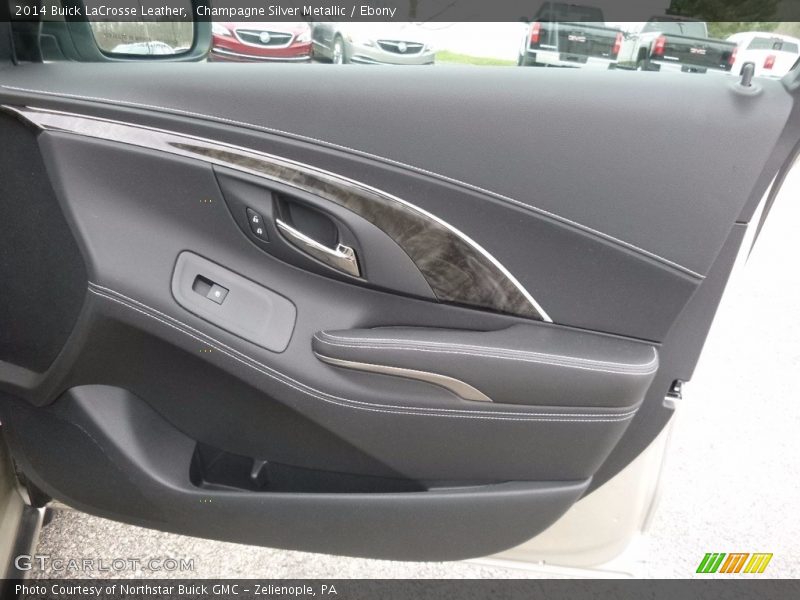 Champagne Silver Metallic / Ebony 2014 Buick LaCrosse Leather
