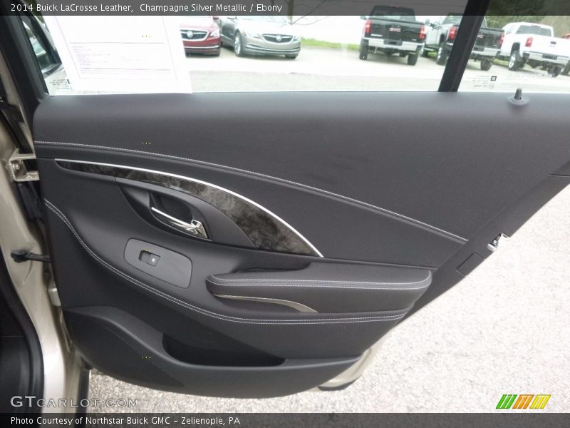 Champagne Silver Metallic / Ebony 2014 Buick LaCrosse Leather