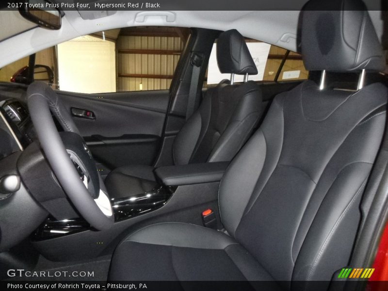 Hypersonic Red / Black 2017 Toyota Prius Prius Four