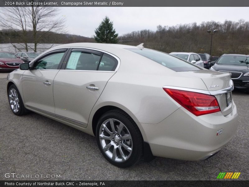 Champagne Silver Metallic / Ebony 2014 Buick LaCrosse Leather