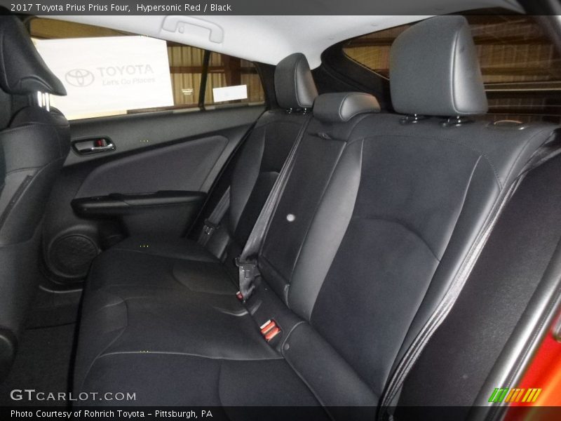 Hypersonic Red / Black 2017 Toyota Prius Prius Four