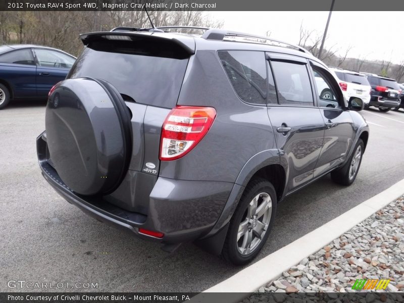 Magnetic Gray Metallic / Dark Charcoal 2012 Toyota RAV4 Sport 4WD