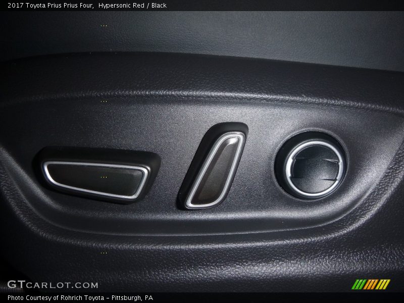 Hypersonic Red / Black 2017 Toyota Prius Prius Four